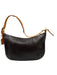 Coach Brown & Tan Leather Color Block Buckle Detail Gold Hardware Bag Brown & Tan / Small