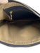 Coach Brown & Tan Leather Color Block Buckle Detail Gold Hardware Bag Brown & Tan / Small