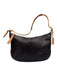 Coach Brown & Tan Leather Color Block Buckle Detail Gold Hardware Bag Brown & Tan / Small
