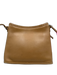 Coach Brown Leather Crossbody Zip Close Bag Brown / S