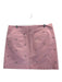 Vineyard vines Size 14 Pink Cotton Zip Up Buttons Whales Skirt Pink / 14