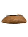 Maison Mayle Camel Brown Leather Stitch Detail Magnetic Flap Chain Strap Bag Camel Brown / S