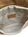 Maison Mayle Camel Brown Leather Stitch Detail Magnetic Flap Chain Strap Bag Camel Brown / S