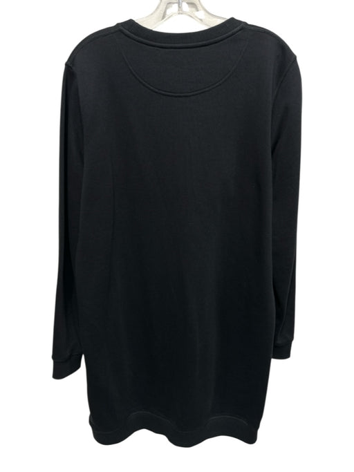 Kenzo Size Large Black, Yellow, Orange Cotton Long Sleeve Graphic Dress Black, Yellow, Orange / Large