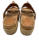 Alexandre Birman Shoe Size 41 Brown & Beige Leather & Cork Espadrille Sandals Brown & Beige / 41
