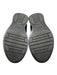 Chanel Shoe Size 41 Black & White Synthetic Knit Floral Applique Sock Sneakers Black & White / 41