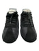 Desigual Shoe Size 9 Black Leather & Textile Upper Mesh Side Panel Sneakers Black / 9