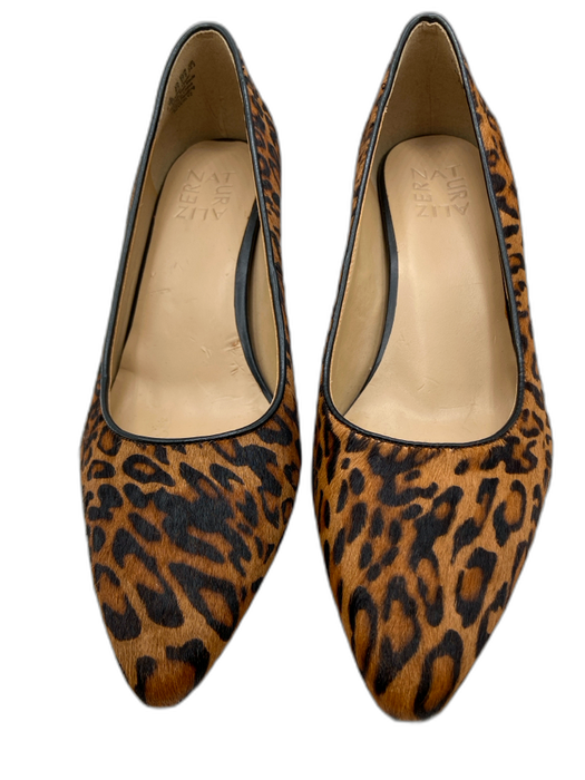naturalizer Shoe Size 7.5 Brown & Black Pony Hair Leopard Pointed Toe Pumps Brown & Black / 7.5