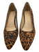 naturalizer Shoe Size 7.5 Brown & Black Pony Hair Leopard Pointed Toe Pumps Brown & Black / 7.5