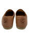 Charix Shoe Size 38 Brown Leather Slip On Round Toe Loafers Brown / 38