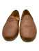 Charix Shoe Size 38 Brown Leather Slip On Round Toe Loafers Brown / 38