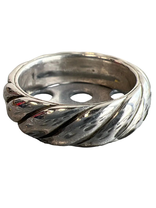 David Yurman Sterling Silver Sculpted Cable Ring