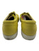 ecco Shoe Size 39 Yellow Leather Laces Low Top Sneakers Yellow / 39