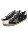 Golden Goose Shoe Size 40 Purple, Gray, White Low Top lace up Sparkle Sneakers Purple, Gray, White / 40