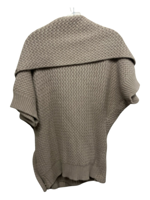 Stella McCartney Size 40 / s Oatmeal Beige Wool & Angora Toggle Wrap Sweater Oatmeal Beige / 40 / s