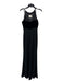 Natan Couture Size 40 Black Missing Fabric Fabric Block Velvet Jumpsuit Black / 40