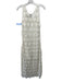 Fifteen Twenty Size 4 Cream Polyester Crochet Floral Sleeveless Slip Inc. Dress Cream / 4