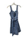 Habitual Size XS Light Denim Cotton Button Front Sleeveless Belted Dress Light Denim / XS