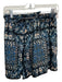 Ulla Johnson Size 10 Black, Blue, Blush Cotton Floral Side Zip Tie Waist Shorts Black, Blue, Blush / 10