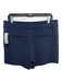 Marie Oliver Size 8 Navy Blue Polyester Pockets Side Zip High Rise Shorts Navy Blue / 8