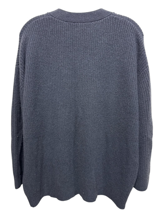Jenni Kayne Size XS Blue Cashmere Knit Button Up Long Sleeve Cardigan Blue / XS