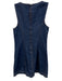 Reformation Size 2 Dark Wash Cotton Sleeveless Denim Pockets Midi Dress Dark Wash / 2