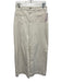 Paige Size 28 White Cotton Pockets Wide Leg High Rise Zip Fly Jeans White / 28