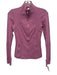Lululemon Size 2 Pink Purple Nylon Long Sleeve Zip Up Zip Pockets Jacket Pink Purple / 2