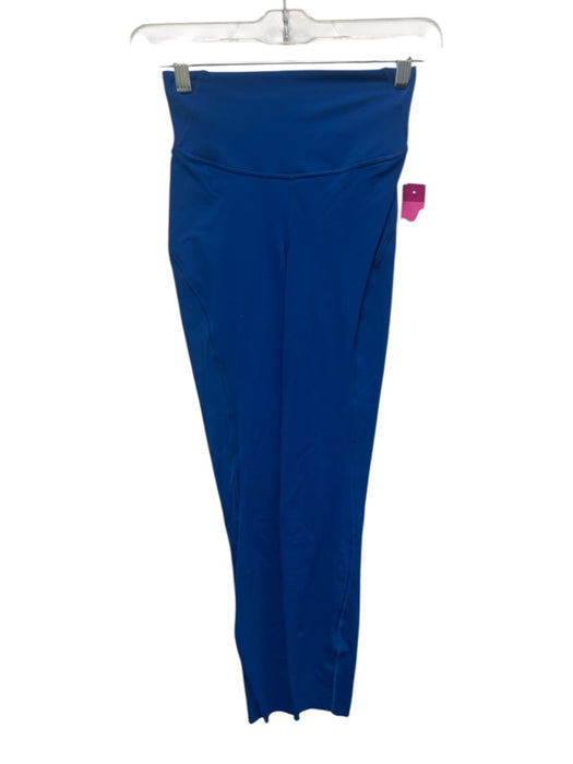 Lululemon Size 2 Blue Nylon Blend Athletic Full Length Leggings Blue / 2