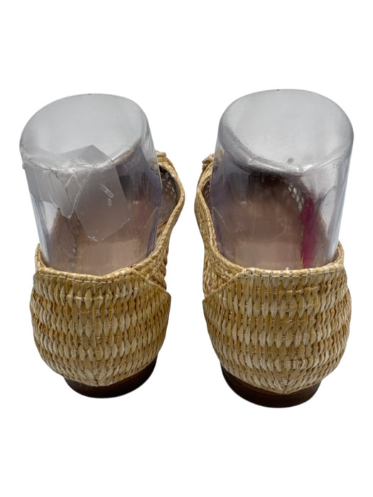 Sam Edelman Shoe Size 7 Beige Synthetic Woven Slip On Sandals Beige / 7