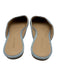 Veronica Beard Shoe Size 7 Blue & Navy Canvas Mule Two Tone Cap Toe Sandals Blue & Navy / 7