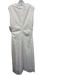 Veronica Beard Size 10 White Cotton Sleeveless V Neck Broderie Anglaise Dress White / 10