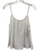 XiRENA Size M White Cotton Braided Strap Textured Round Neck Top White / M