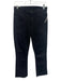 Mother Size 28 Black Cotton Blend Zip & Button Cropped High Rise Jeans Black / 28