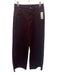 Paige Size 28 Burgundy Cotton Blend Zip & Button Corduroy Ankle Cut Pants Burgundy / 28