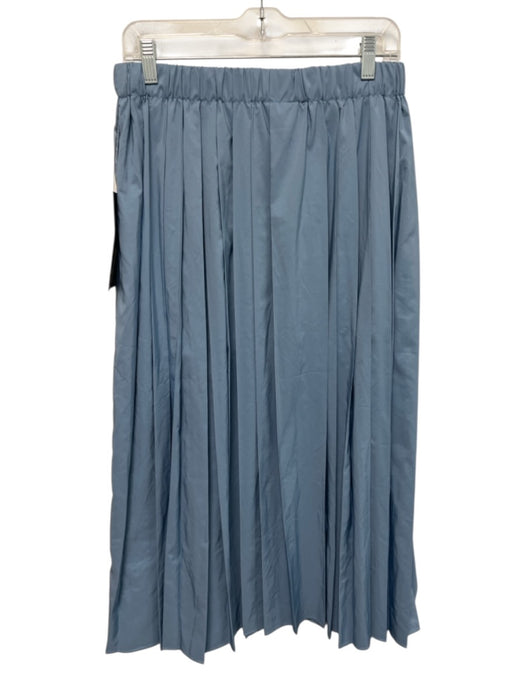 Tuckernuck Size M Blue Polyester Elastic Waist Pleated Skirt Blue / M
