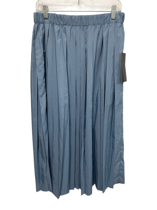 Tuckernuck Size M Blue Polyester Elastic Waist Pleated Skirt Blue / M