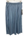 Tuckernuck Size M Blue Polyester Elastic Waist Pleated Skirt Blue / M