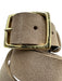 Rag & Bone Beige Leather Suede Gold Tone Buckle Square Buckle Belts Beige / M
