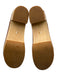 Loeffler Randall Shoe Size 7.5 Tan Brown Leather Upper Wood platform Boots Tan Brown / 7.5