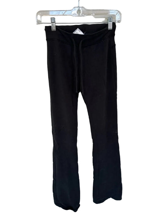 Alo Size Est XS Black Drawstring Flare Athletic Sweatpants