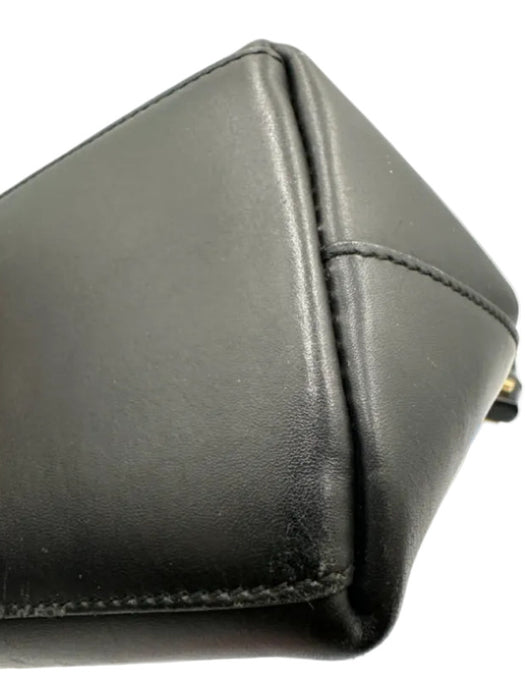 Gucci Black Leather Bamboo Handle Hobo Certified by Entrupy Bag