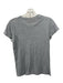 Vince Size XS Gray Pima Cotton Round Neck Heathered Cap Sleeve T Shirt Top Gray / XS