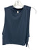Lululemon Size 2 Dusty Blue Cotton Blend Sleeveless Cropped rolled hem Top Dusty Blue / 2
