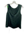 Beautiful People Size P Green Silk Sleeveless Tie Back Pintuck Tank Top Green / P