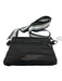 Think Royln Black & Gray Nylon Quilted Camo Striped Crossbody Bag Black & Gray / Small