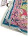 Emilio Pucci Pink, Blue, Green Cotton Square Floral scarf Pink, Blue, Green / Small