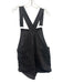 We The Free Size S Black Cotton Denim Overalls Cuff Romper Black / S