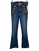Ramy Brook Size 23 Dark Wash Cotton Button Pocket Detail High Rise Zip Fly Jeans Dark Wash / 23