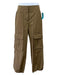 Veronica Beard Size XS Beige Polyester Blend Zip Front Collar Cargo Pant Set Beige / XS